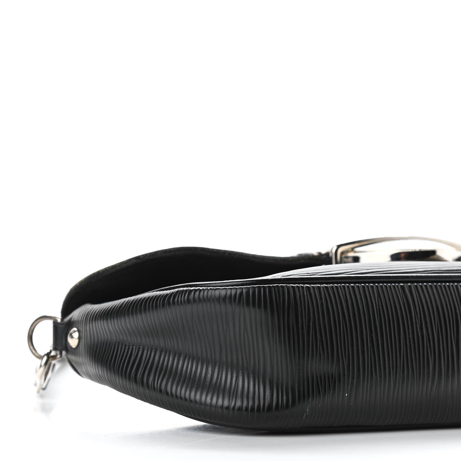 Louis Vuitton Epi Montaigne Clutch Black 7 of 8