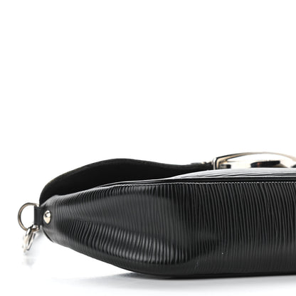 Louis Vuitton Epi Montaigne Clutch Black 7 of 8