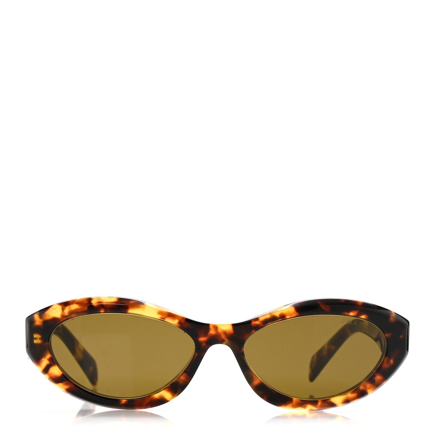 Acetate Oval Sunglasses SPR 26Z Tortoise