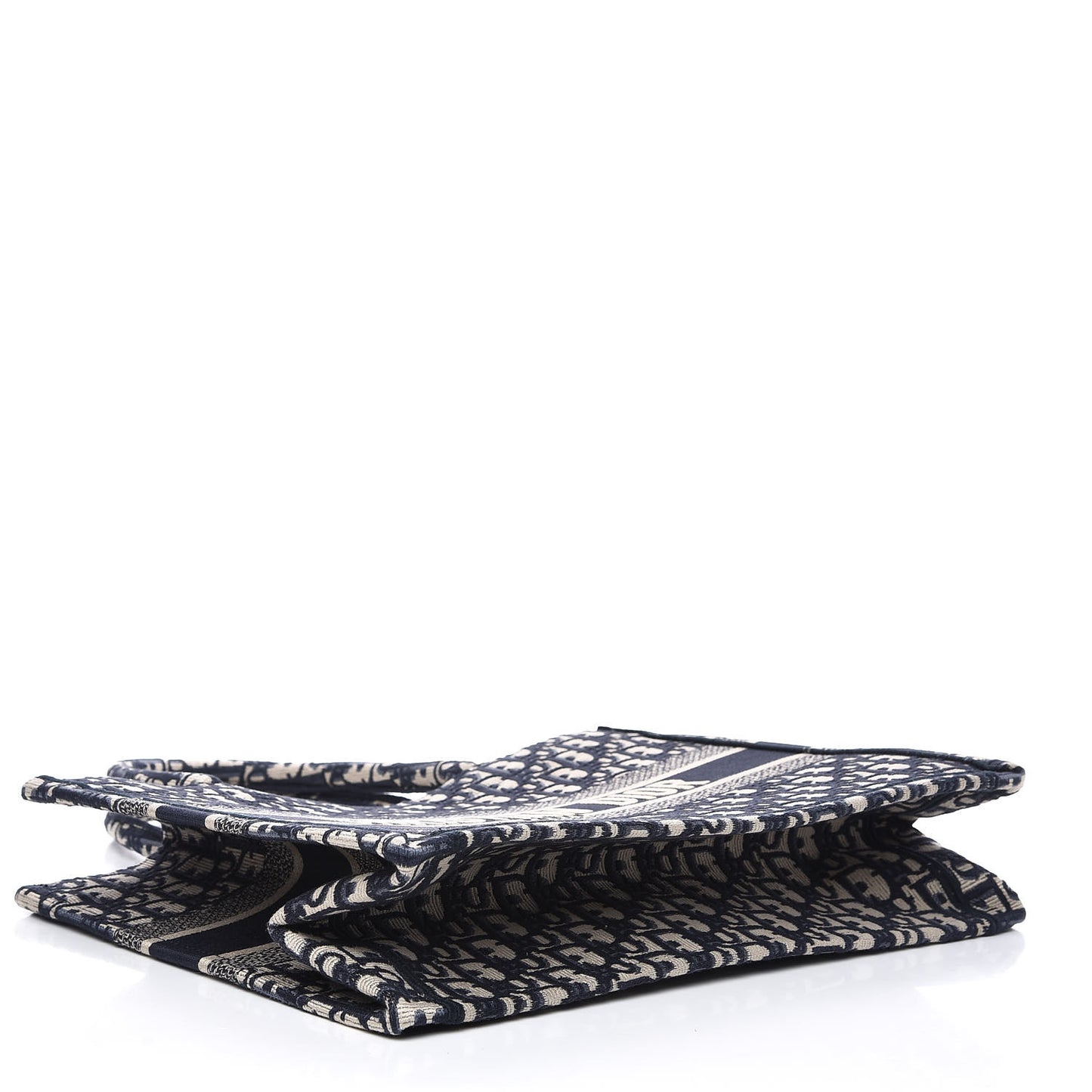 Oblique Medium Book Tote Blue Multicolor