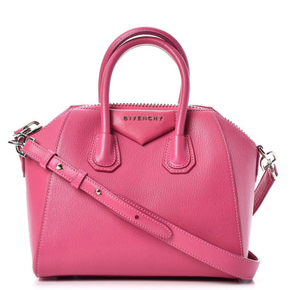 Givenchy Sugar Goatskin Mini Antigona Fushia 1 of 8