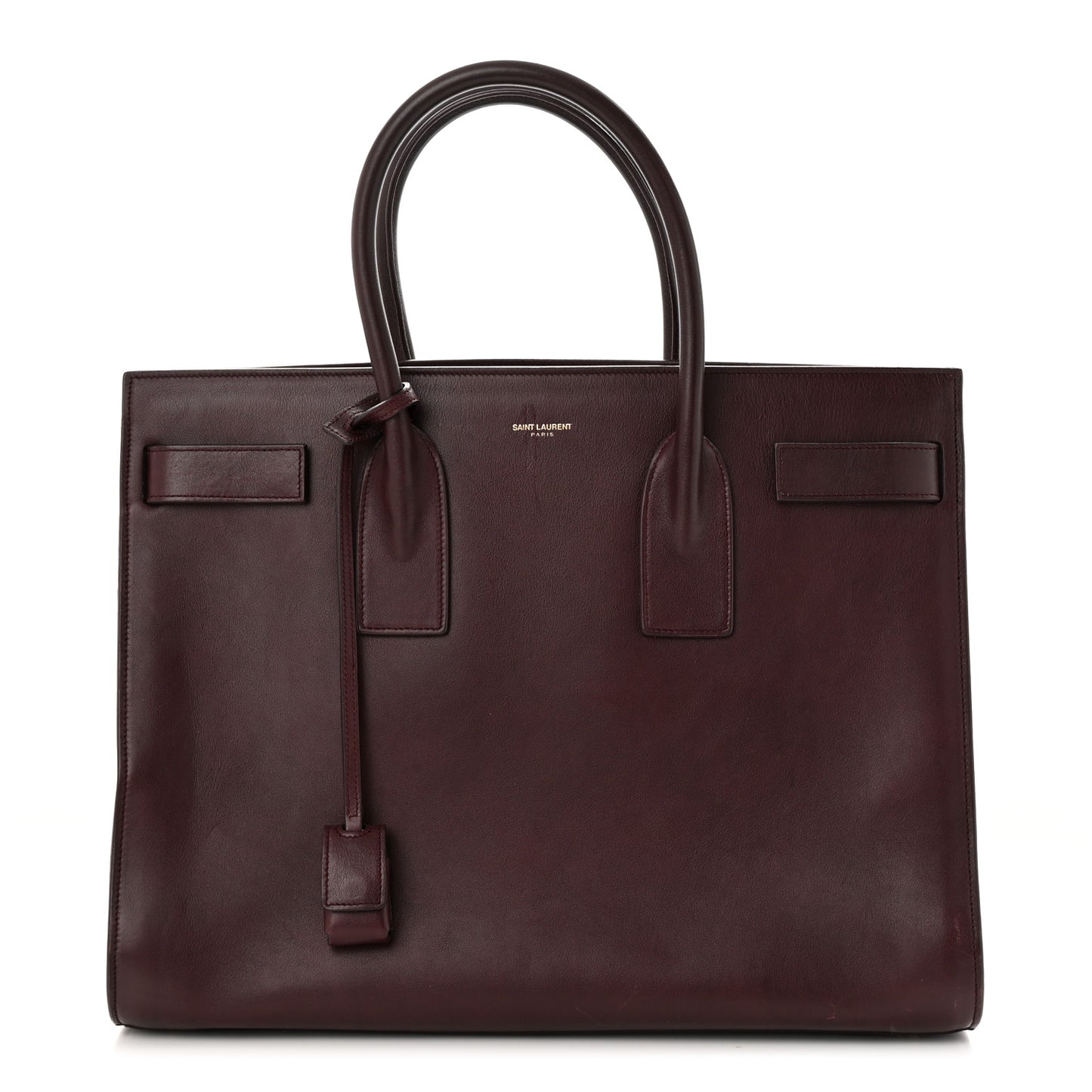 Calfskin Large Sac de Jour Carryall Amarena