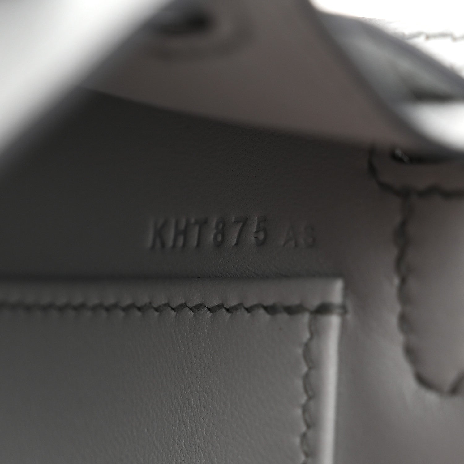 Hermes Metallic Chevre Chamkilight Mini Kelly Sellier 20 Argent 7 of 11