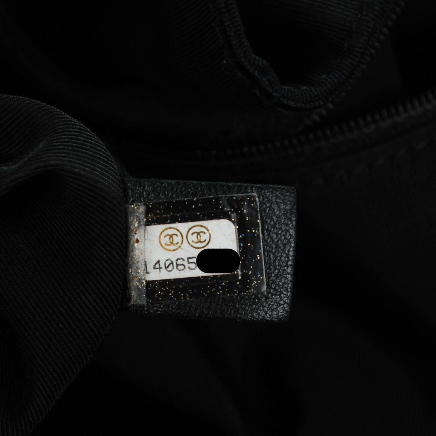 Vinyl Large Stretch Spirit Cabas Black