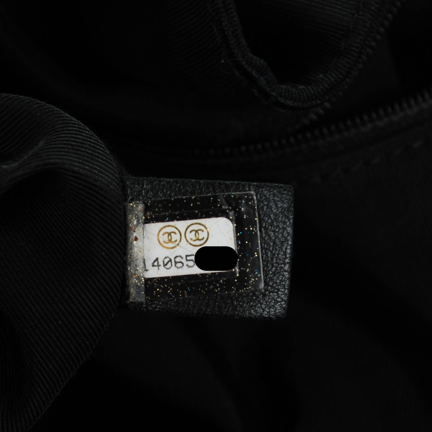 Chanel Vinyl Large Stretch Spirit Cabas Black 7 of 7
