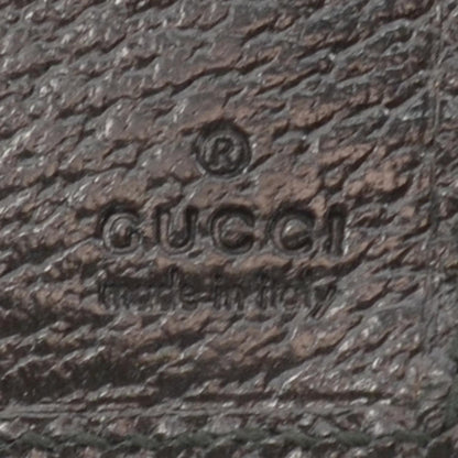 Gucci Monogram Ladies Web Continental Wallet Black 8 of 9