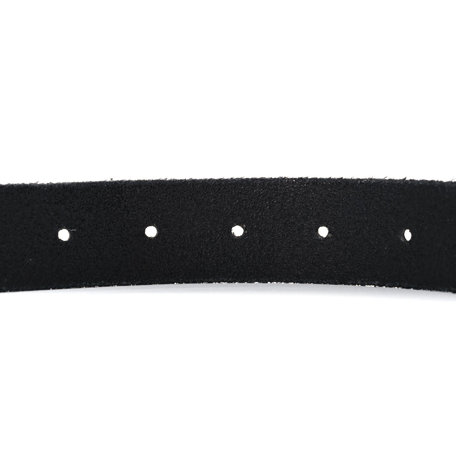 Gucci Faded Calfskin Double G 30mm Belt 85 34 Black 4 of 11