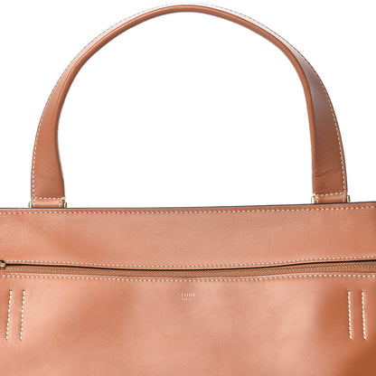 Celine Smooth Calfskin Large Edge Shoulder Bag Camel 12 of 13