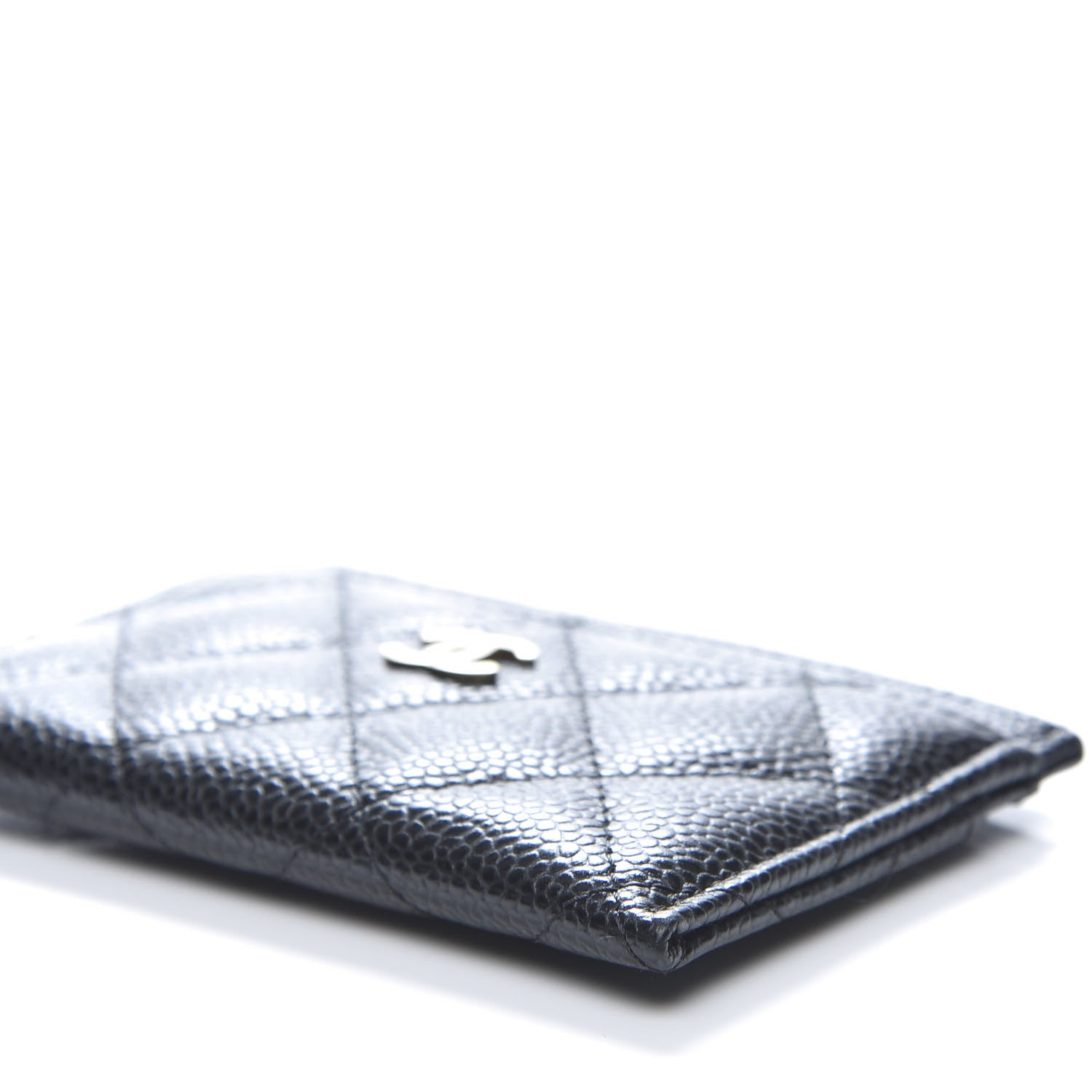 Chanel Caviar Quilted Card Holder Black 10 of 10
