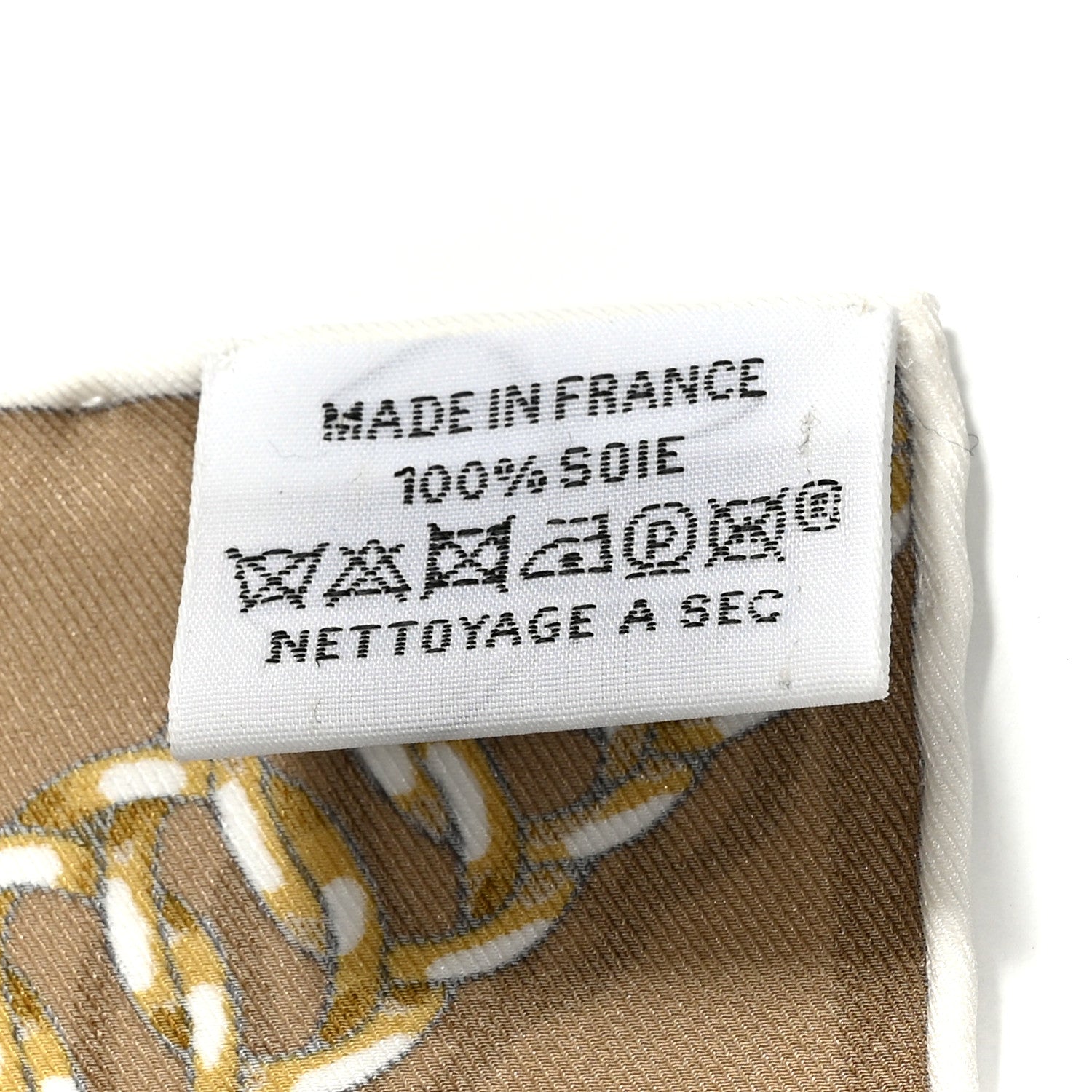 Hermes Silk Grand Manege Detail Scarf 70 Camel Marine Mordore