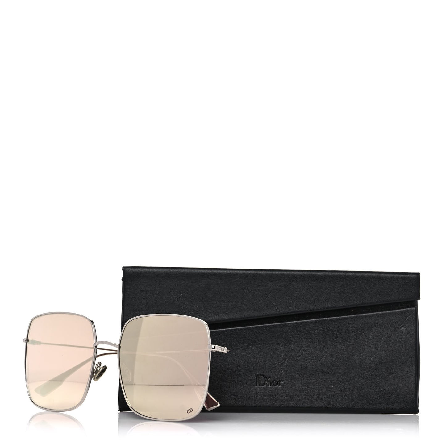 Metal Stellaire 1 Square Sunglasses Gold