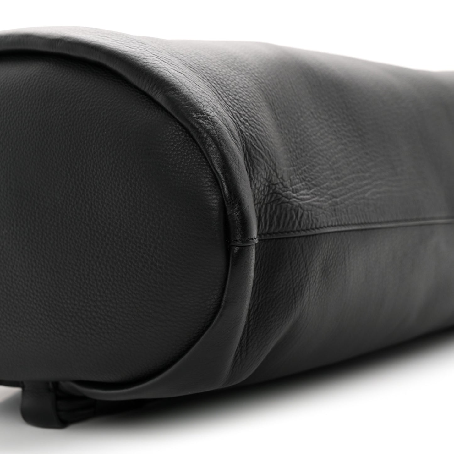 Grained Calfskin Joe Backpack Black