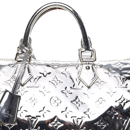 Louis Vuitton Monogram Miroir Speedy 30 Silver 22 of 22