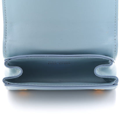 Dolce & Gabbana Brocade Micro DG Girls Shoulder Bag Light Blue 5 of 9