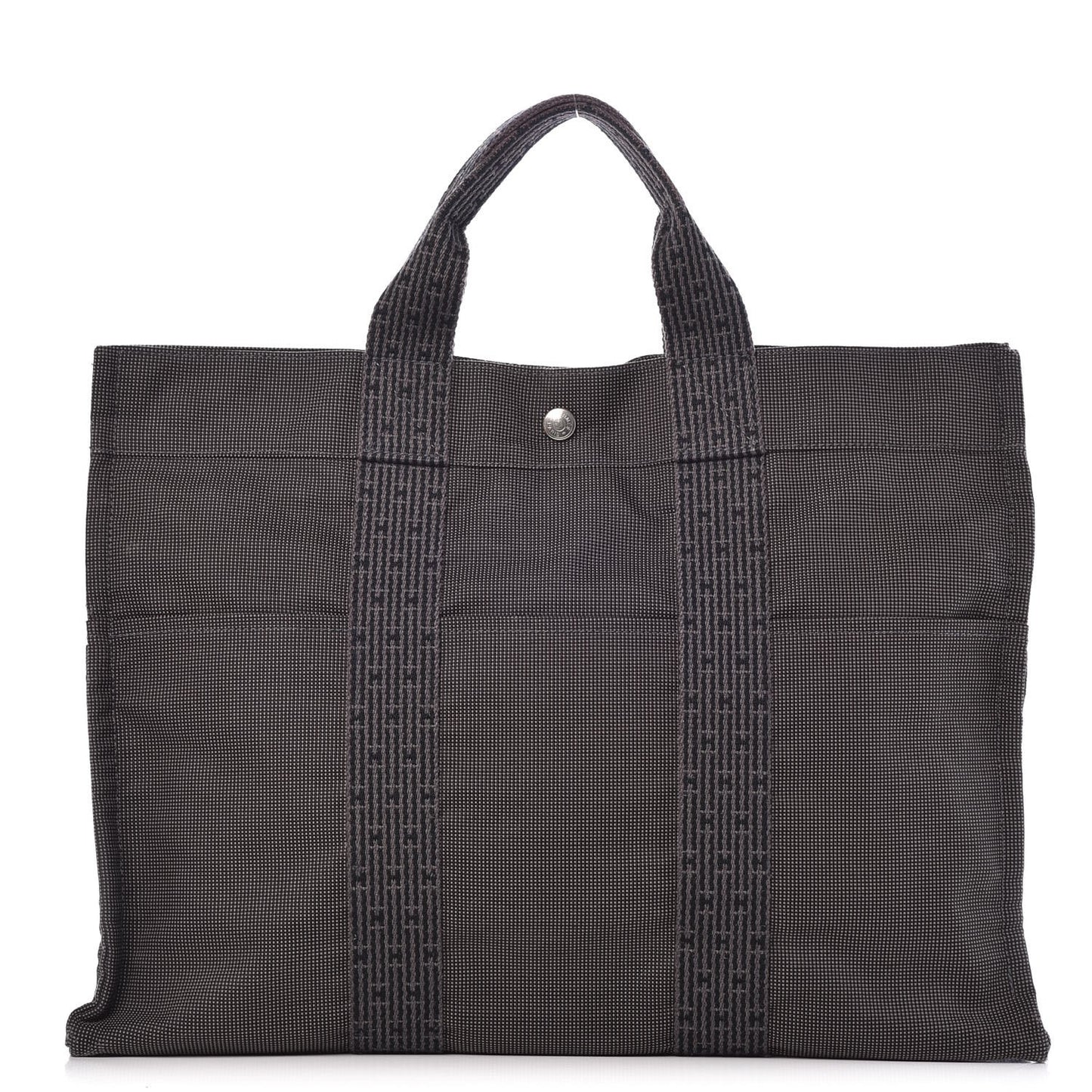 Canvas Herline MM Tote Grey