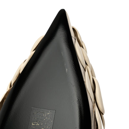 Valentino Garavani Kidskin Atelier 03 Rose Edition Slingback 40mm Pumps 38.5 Avorio 12 of 14