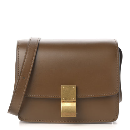 Celine Smooth Calfskin Small Classic Box Flap Bag Camel 1 of 8