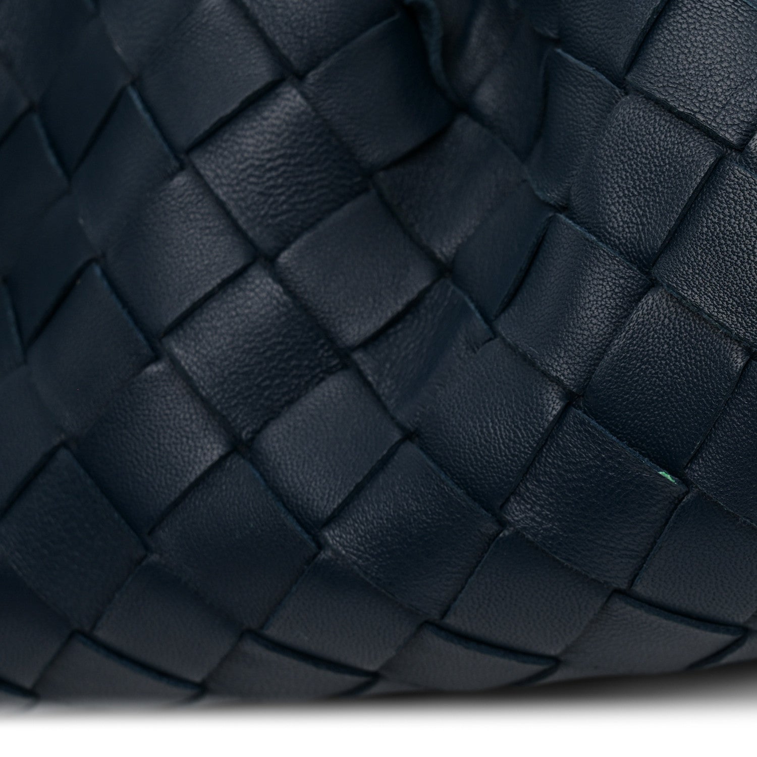 Bottega Veneta Nappa Intrecciato The Mini Pouch Deep Blue 1921567