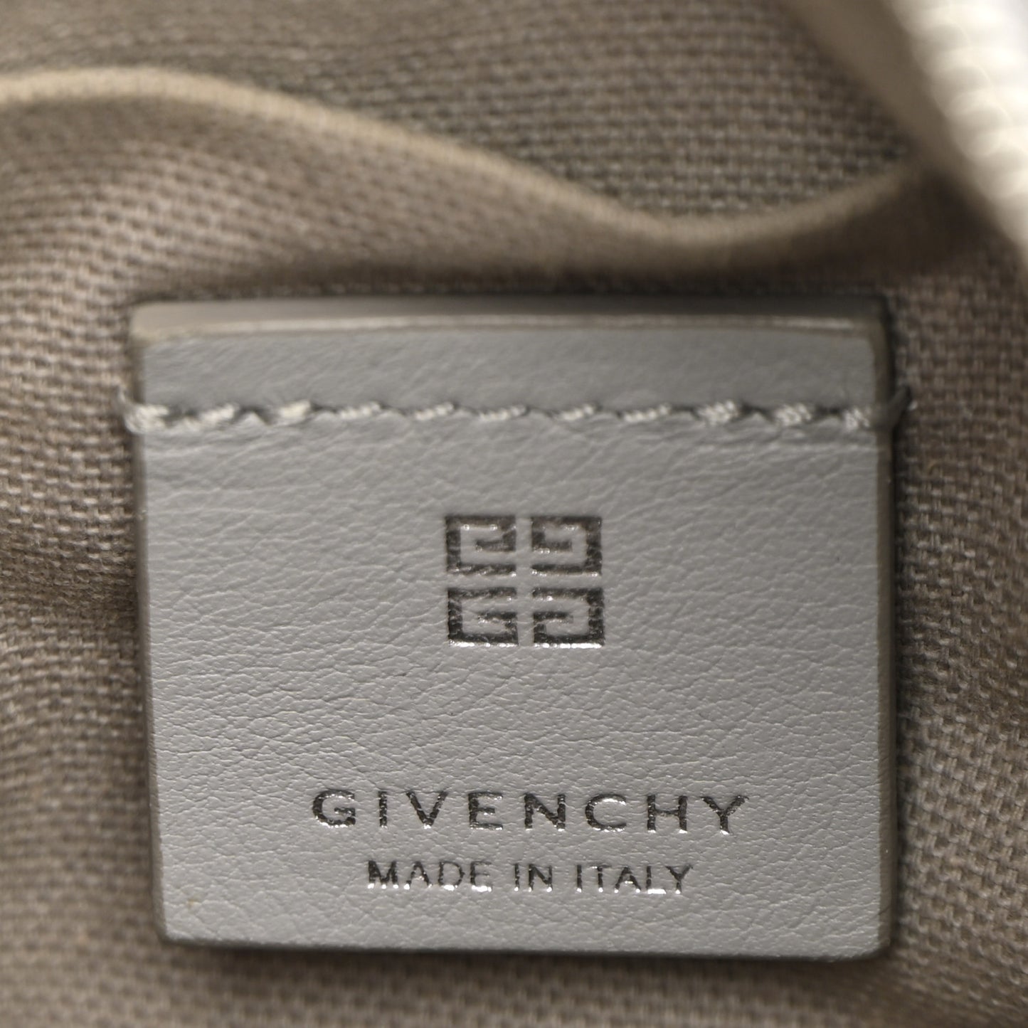 Calfskin Small Voyou Bag Light Grey