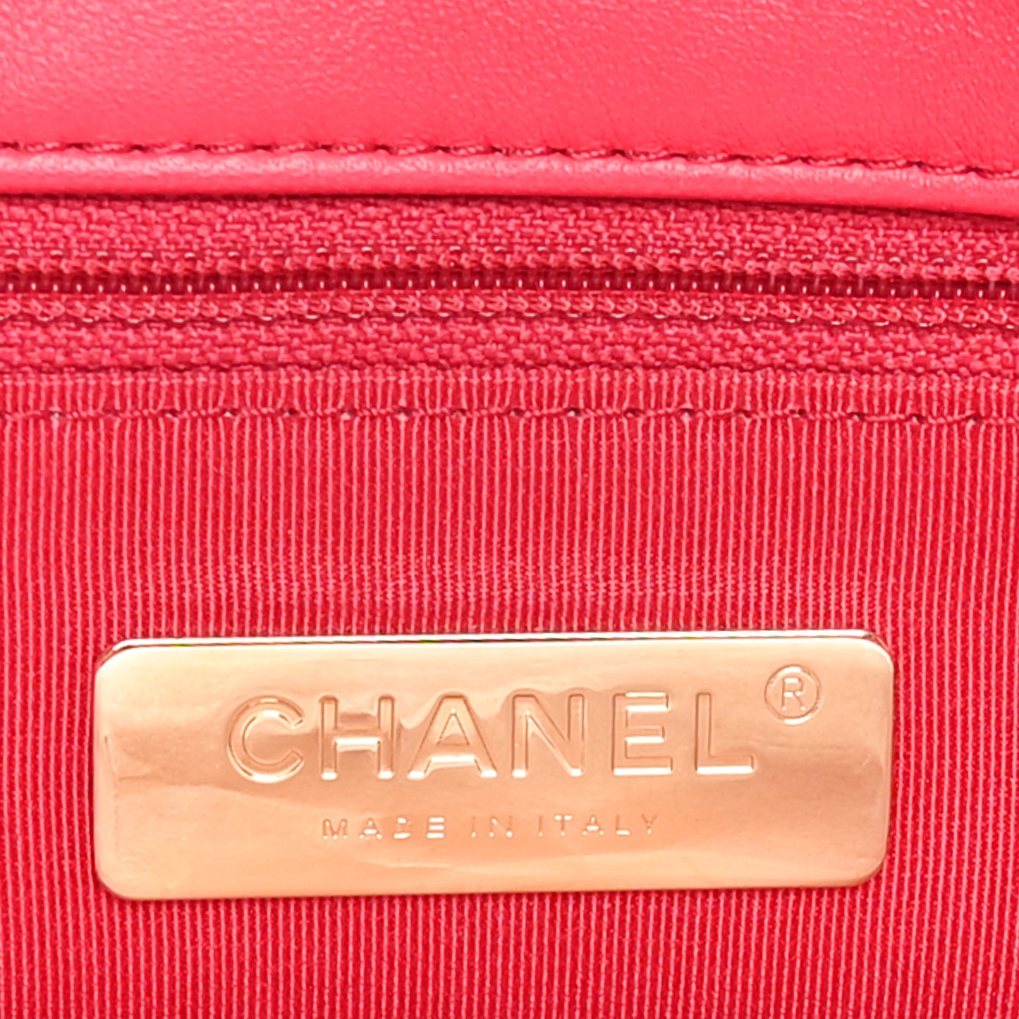Jersey Lambskin Quilted Maxi Chanel 19 Flap Dark Pink