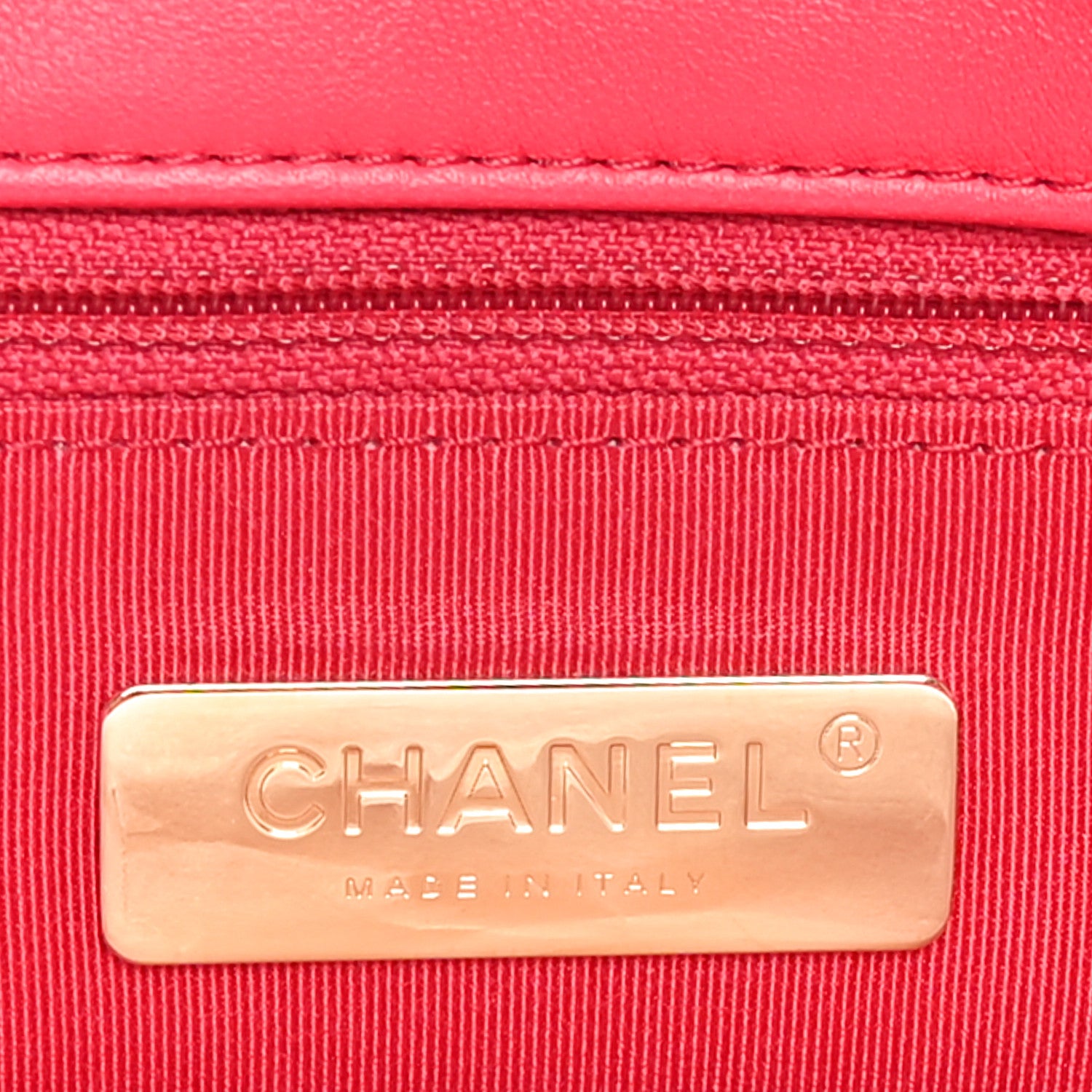 Chanel Jersey Lambskin Quilted Maxi Chanel 19 Flap Dark Pink 6 of 10
