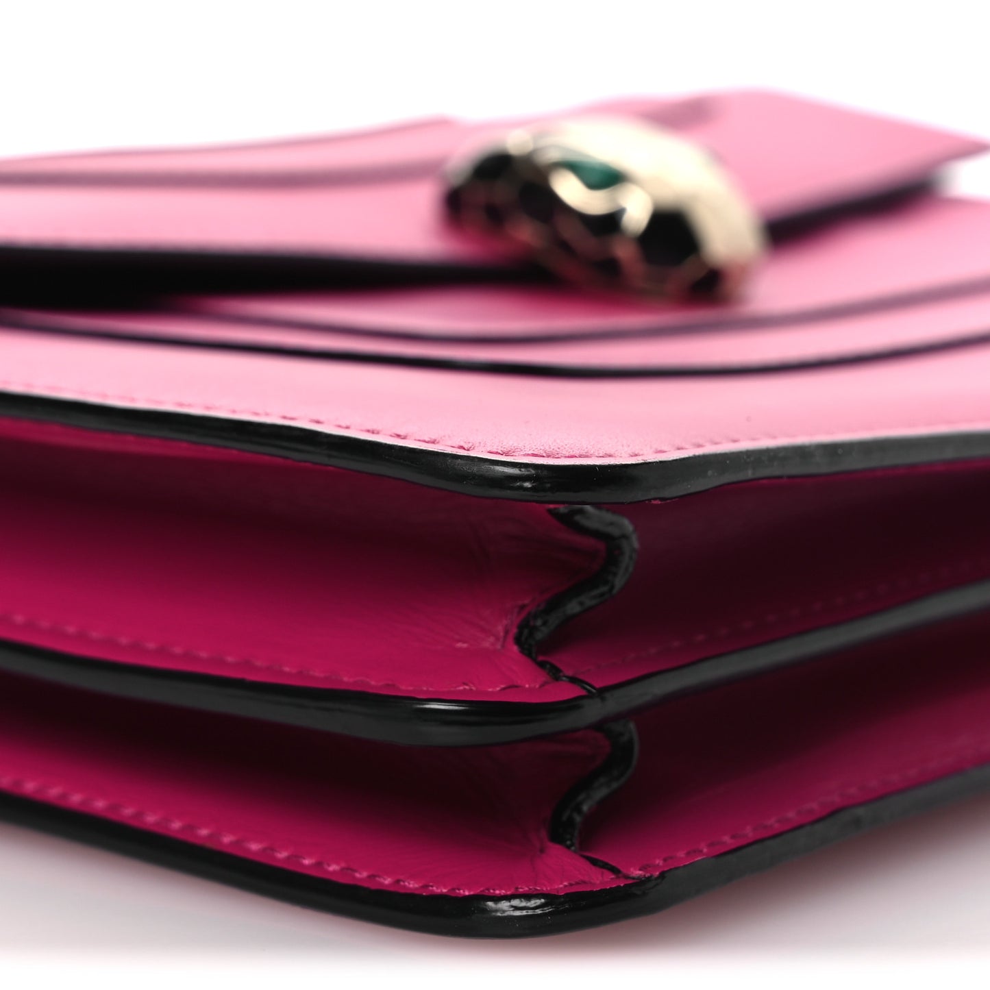 Calfskin Serpenti Forever Shoulder Bag Pink