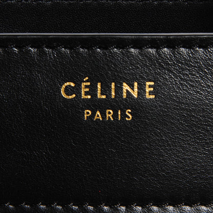 Celine Satin Calfskin Suede Micro Tri-Color Luggage Almond 7 of 9