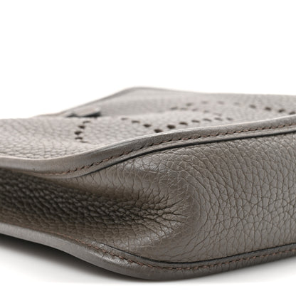Hermes Taurillon Clemence Evelyne TPM Etain 10 of 10