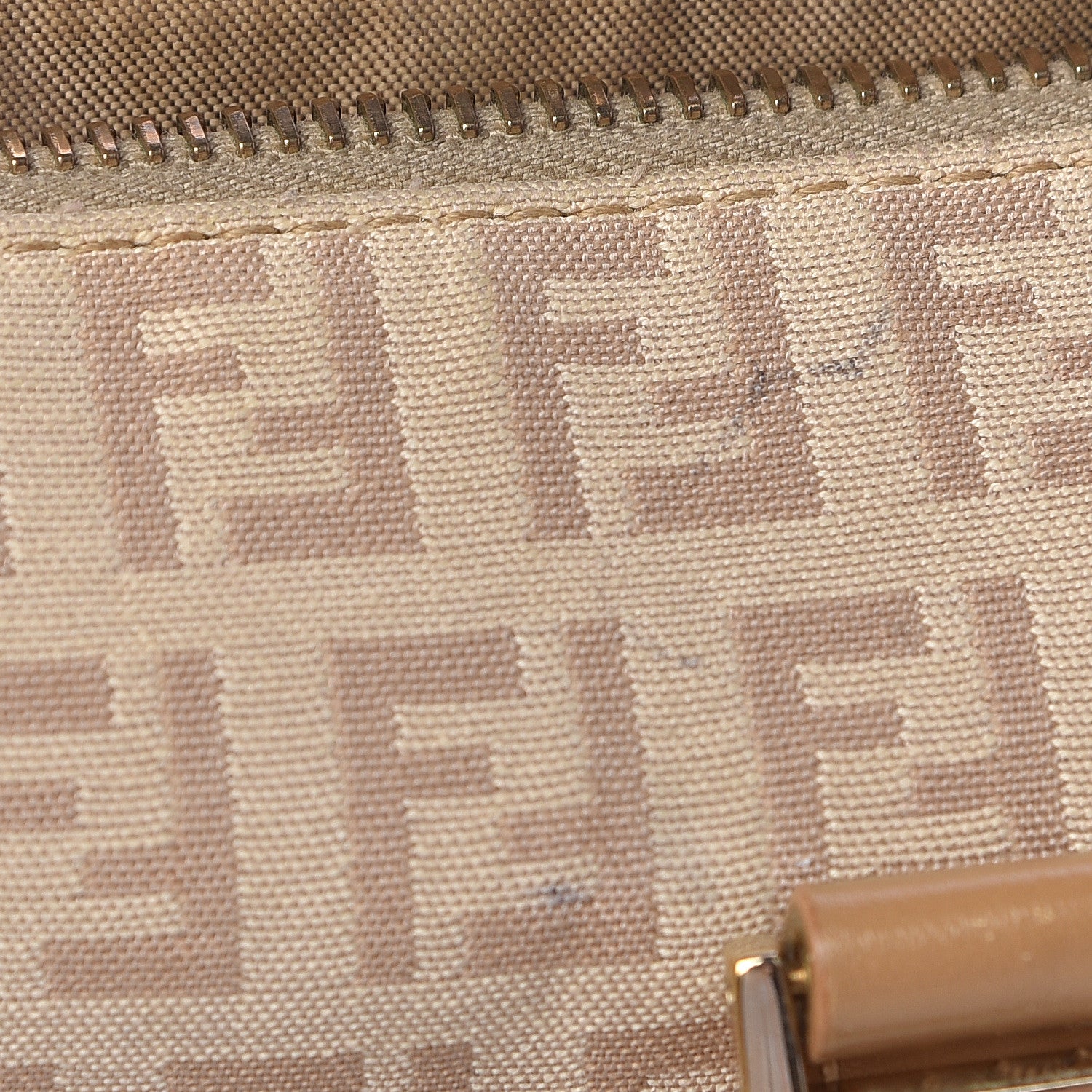 Fendi Zucchino Vitello Roll Tote Beige Tortora 13 of 21