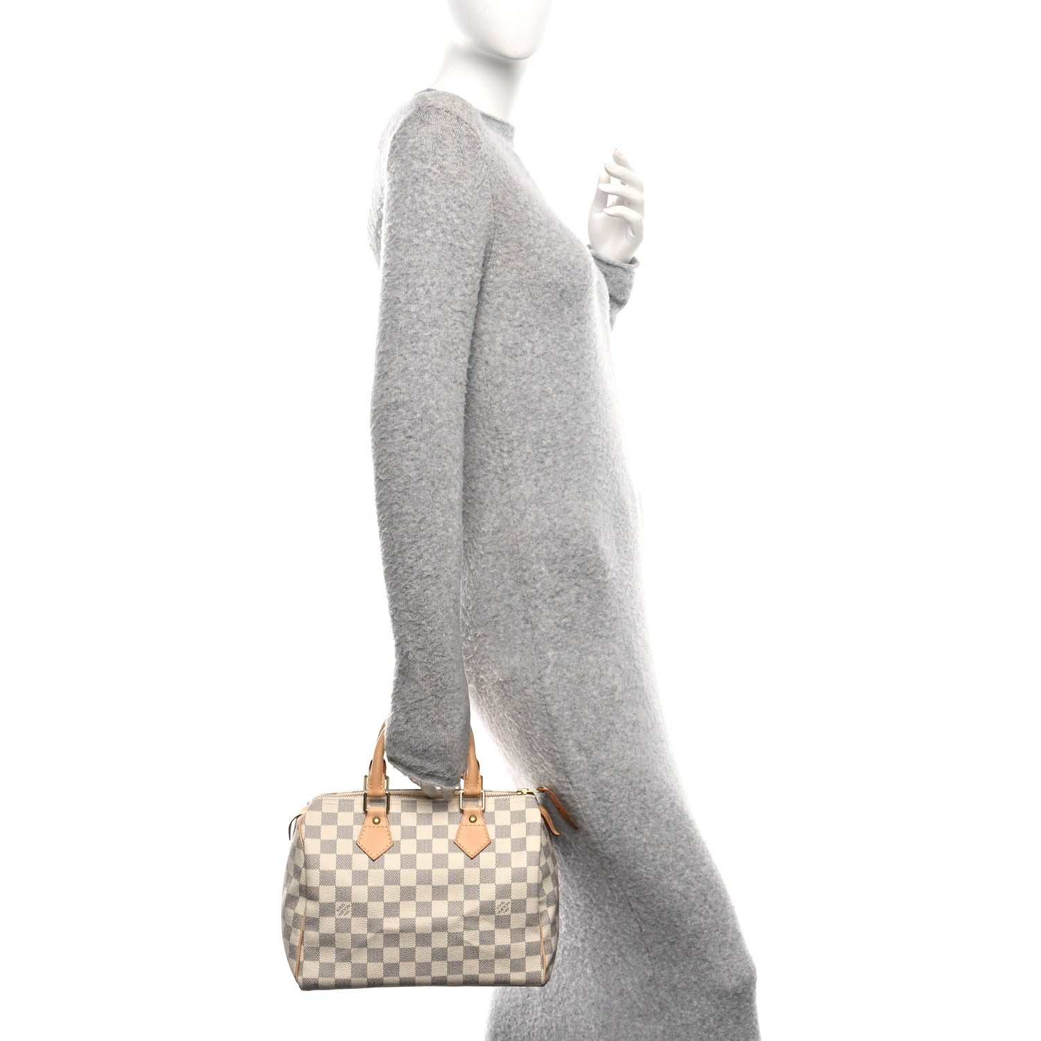 Louis Vuitton Damier Azur Speedy 25 2 of 9