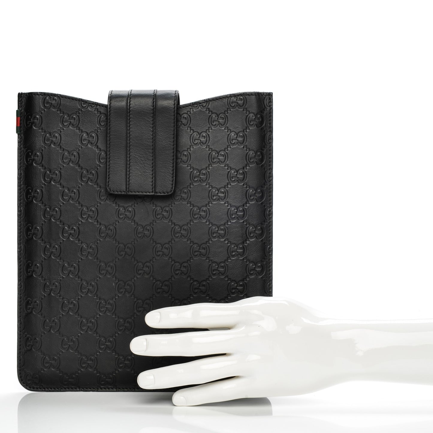 Rubber Guccissima Ipad Case Black