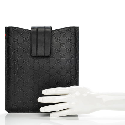 Gucci Rubber Guccissima Ipad Case Black 2 of 5