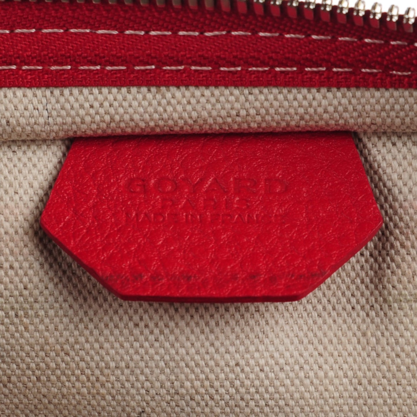 Goyardine Grenadines Hobo Red