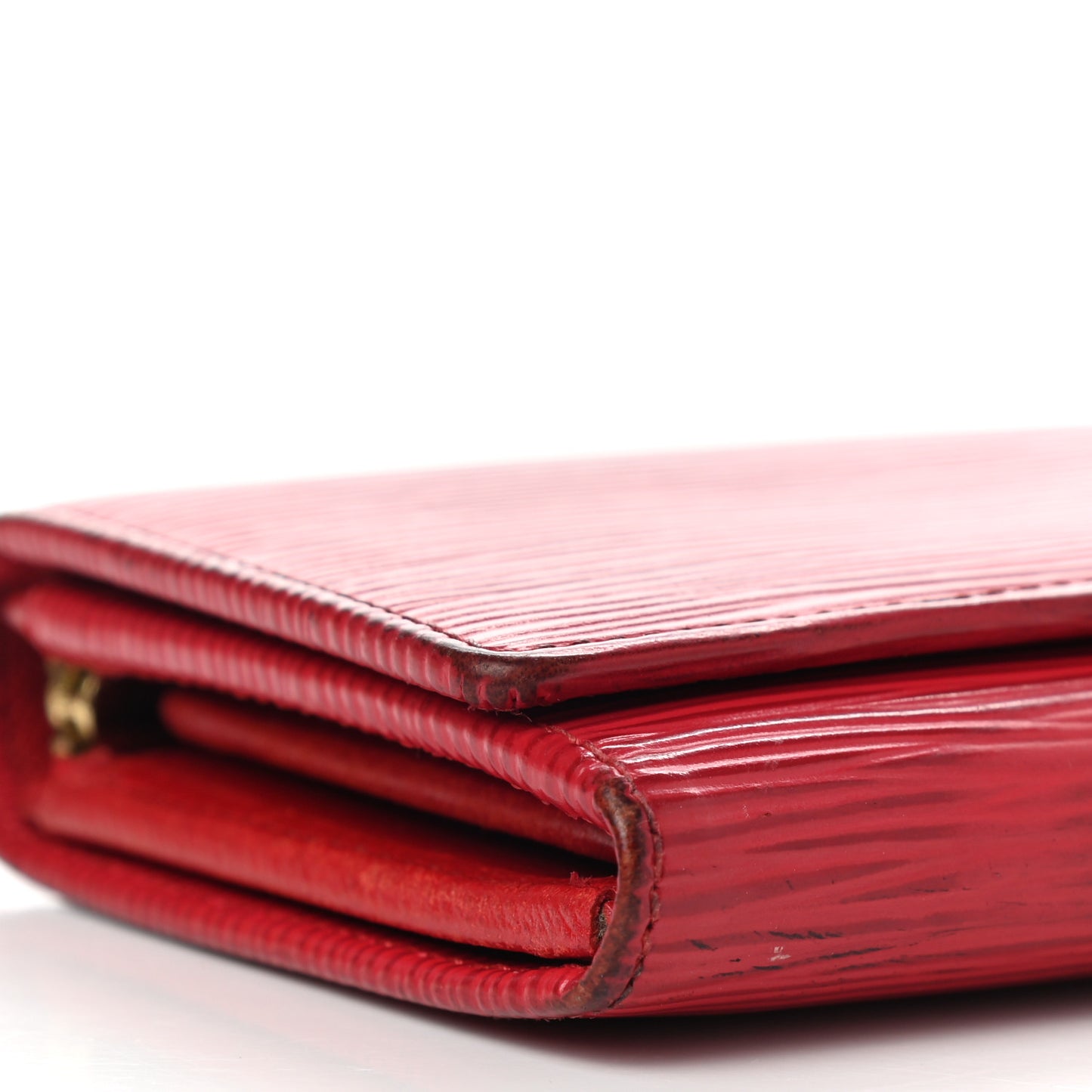 Epi Porte-Monnaie Billets Tresor Wallet Castillan Red