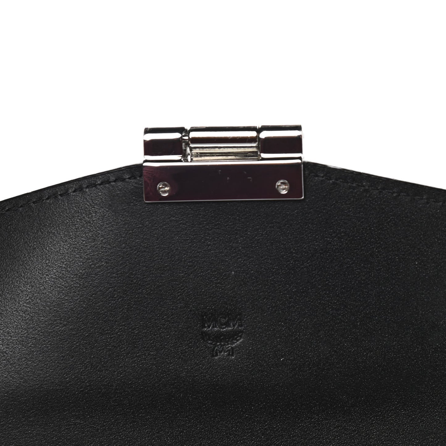 Visetos Large Patricia Wallet On Chain Black