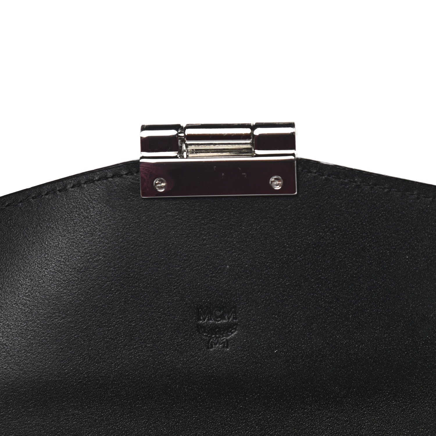 MCM Visetos Large Patricia Wallet On Chain Black 6 of 7
