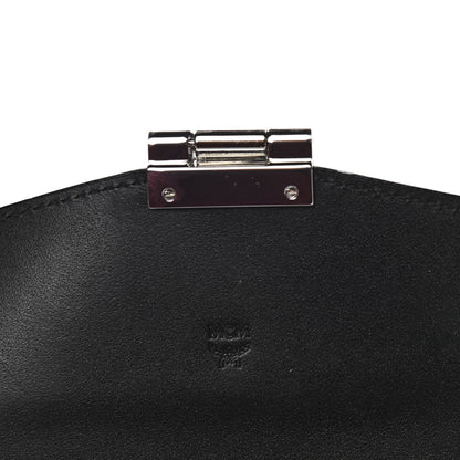 MCM Visetos Large Patricia Wallet On Chain Black 6 of 7