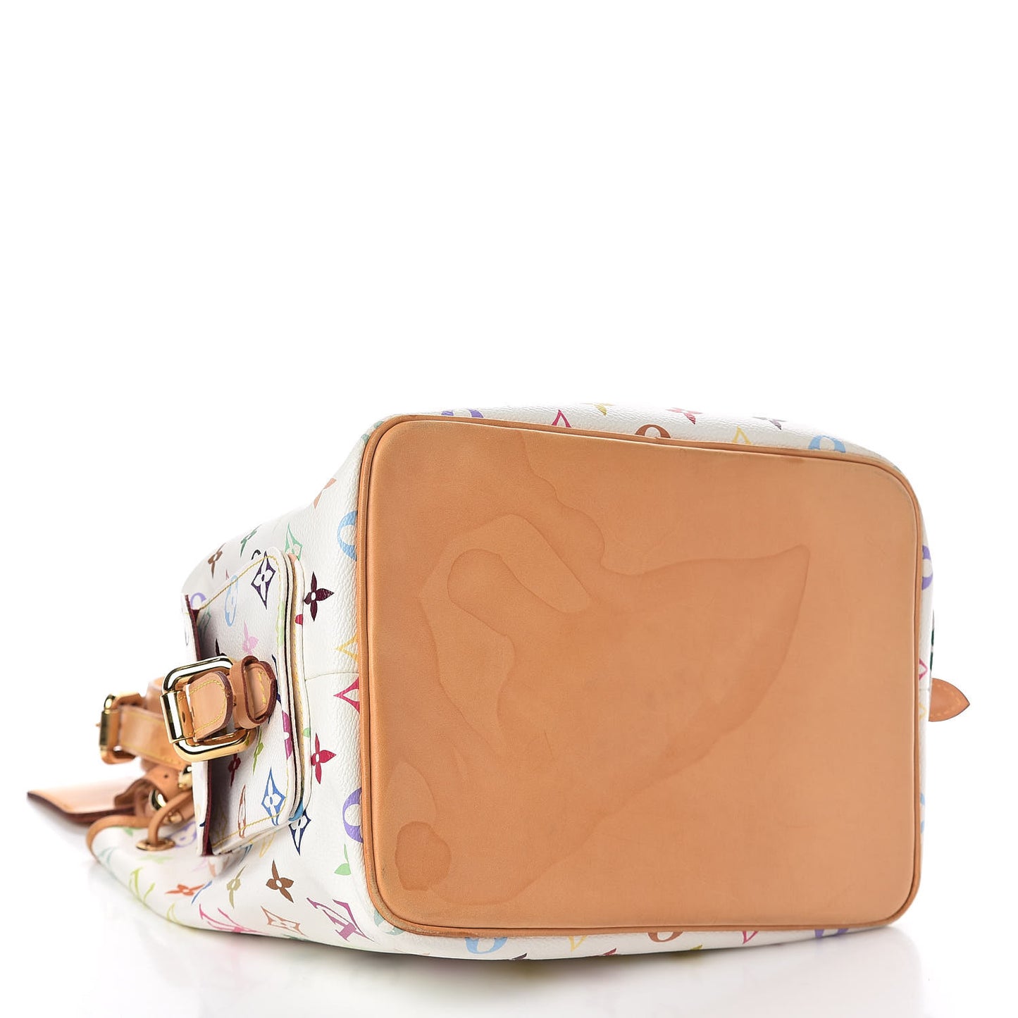 Monogram Multicolor Petit Noe White