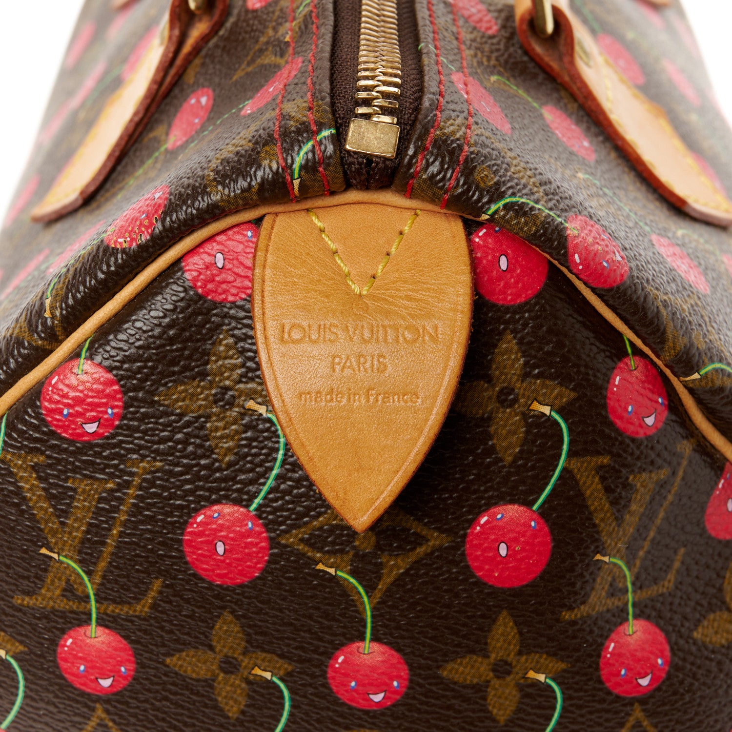 Louis Vuitton Monogram Cerises Speedy 25 9 of 12