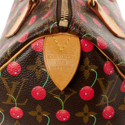 Louis Vuitton Monogram Cerises Speedy 25 9 of 12