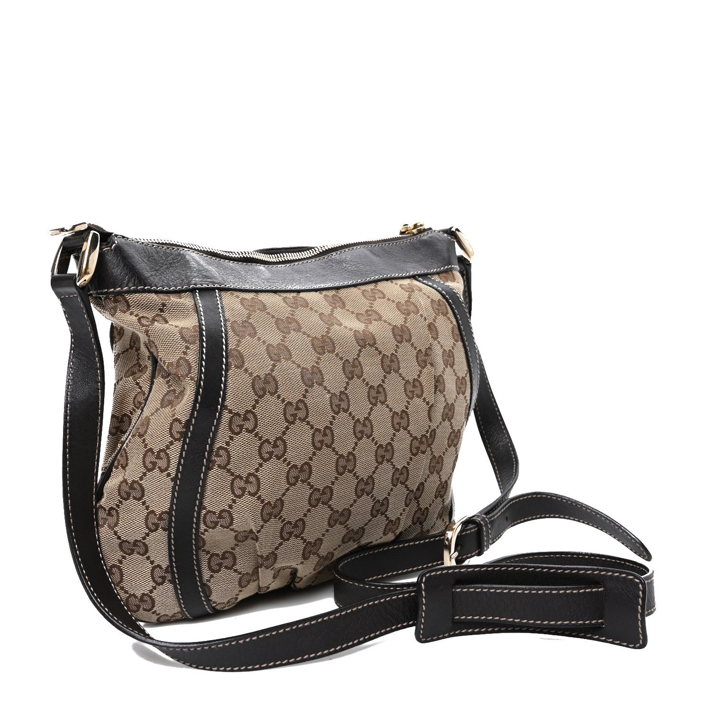 Monogram Small D Gold Ring Messenger Dark Brown