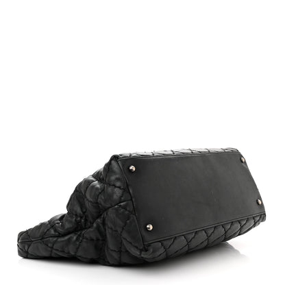 Chanel Calfskin Ultimate Stitch Shopping Tote Black 4 of 13