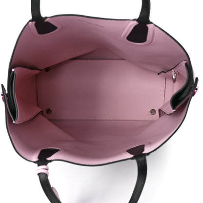 Christian Dior Calfskin Small Addict Shopping Tote Black Pink 5 of 11