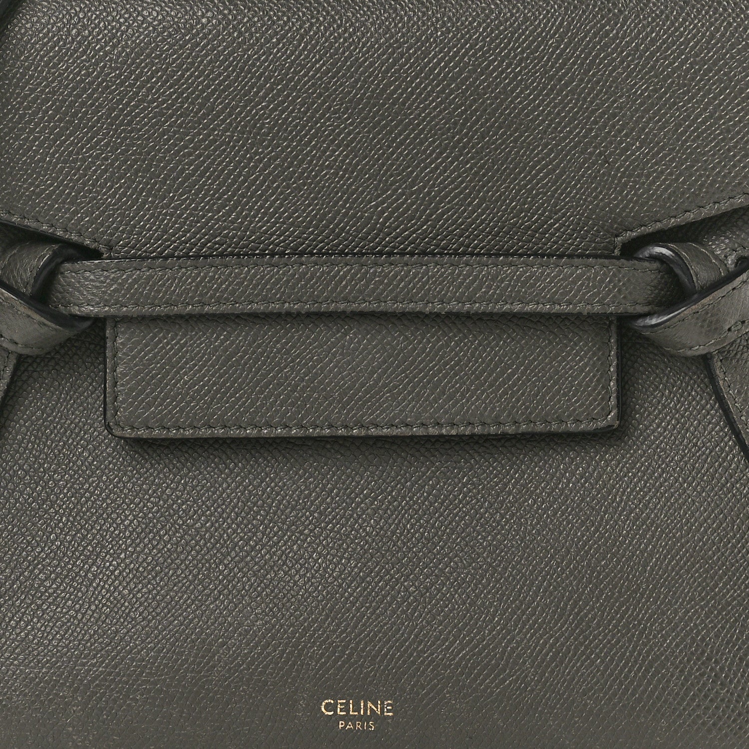Celine Grained Calfskin Nano Belt Bag Grey 7 of 14