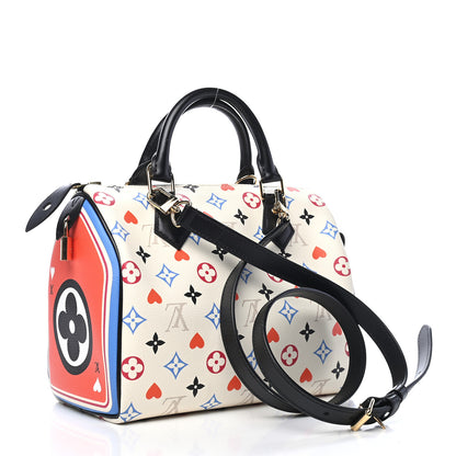Louis Vuitton Game On Speedy Bandouliere 25 White 3 of 8