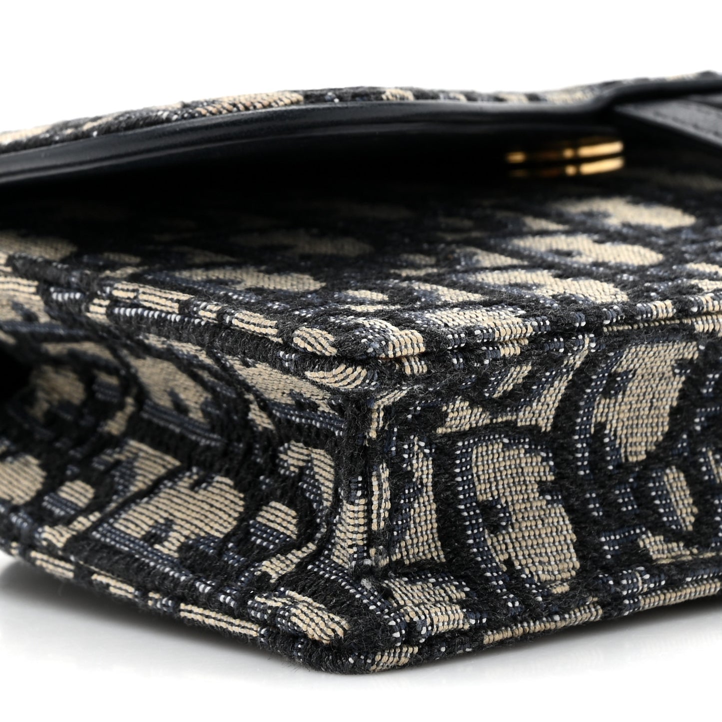 Oblique Saddle Belt Bag Blue
