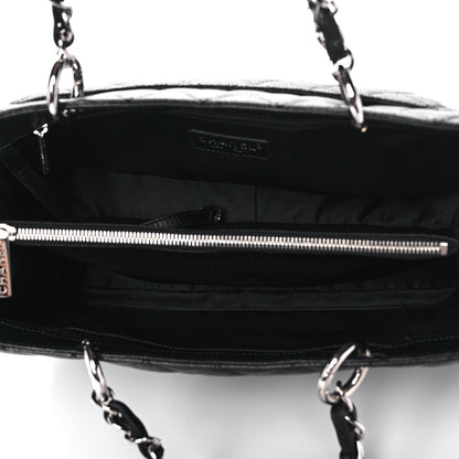 Chanel Caviar Quilted Grand Shopping Tote GST Black 5 of 15
