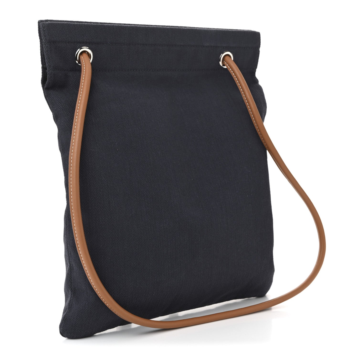 Hermes Canvas Swift Aline Grooming Bag Navy 3 of 11