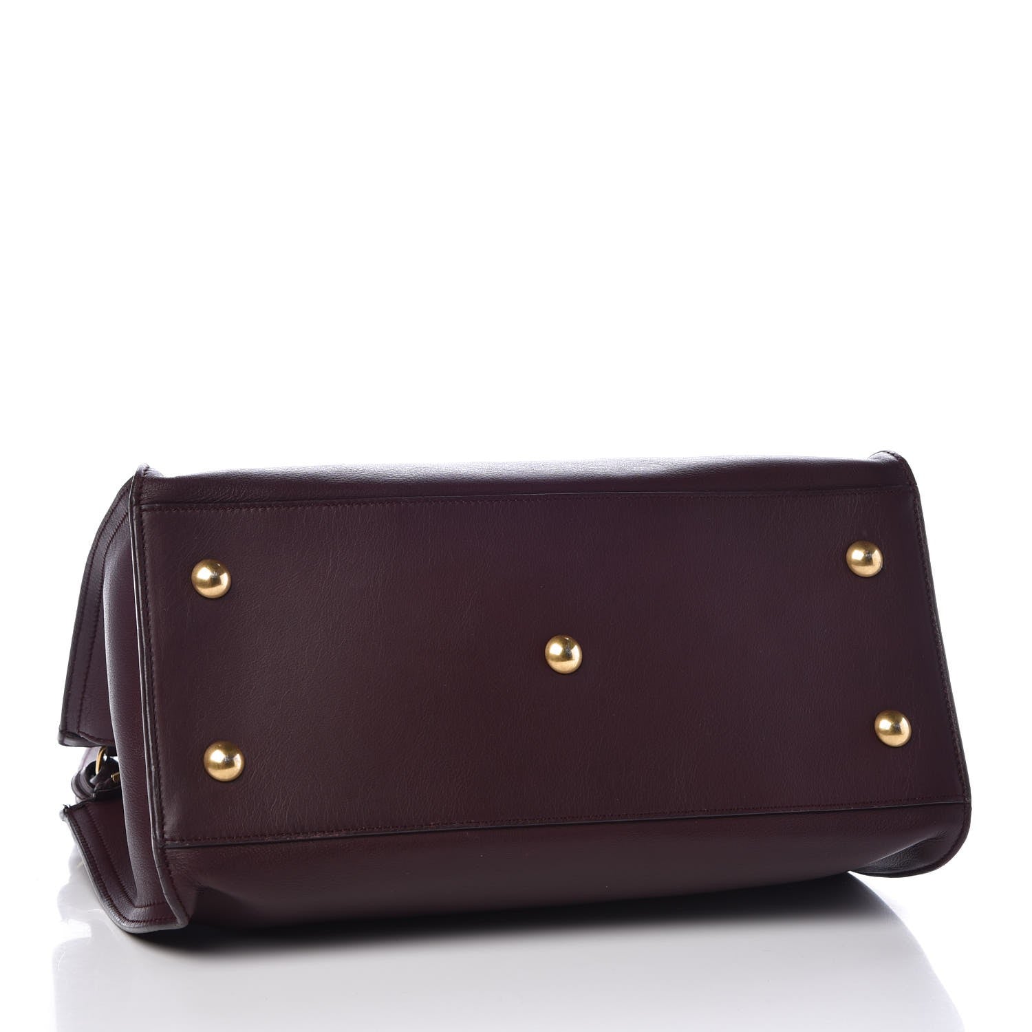 Saint Laurent Calfskin Small Classic Y Cabas Bordeaux 5 of 16