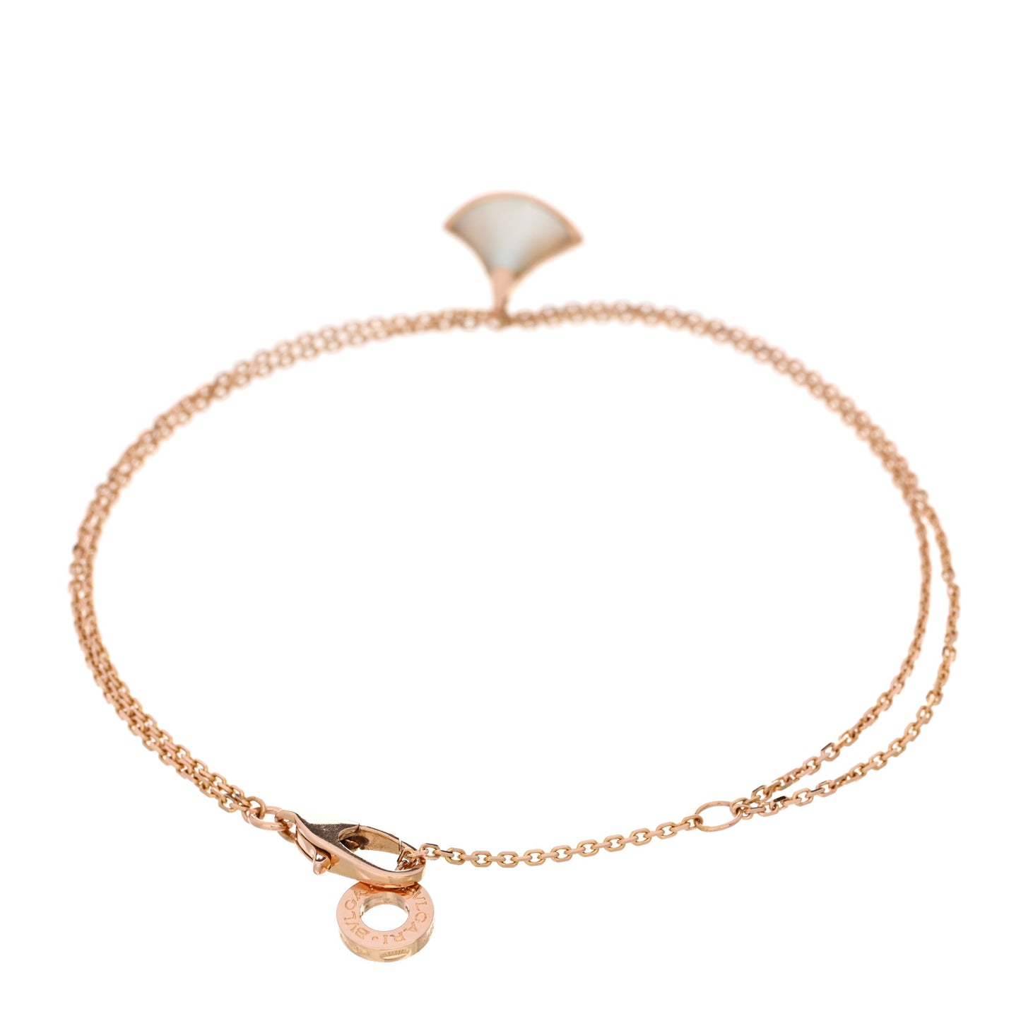 18K Rose Gold Mother of Pearl Divas' Dream Bracelet SM